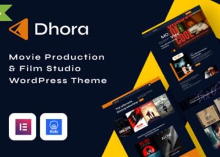 Dhora Theme Movie Production & Film Studio WP GPL Theme