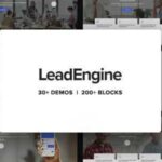 LeadEngine Theme Multi-Purpose WP GPL Theme with Page Builder