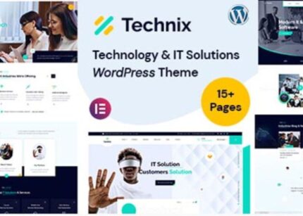 Technix Theme Technology & IT Solutions WP GPL Theme