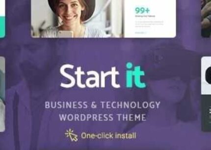 Start It Theme Technology & Startup WP GPL Theme