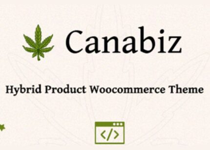 Canabiz Theme Marijuana WP GPL Theme v1.0.8