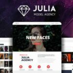 Julia Theme Talent Management WP GPL Theme