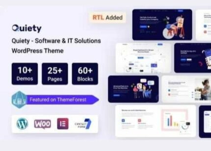Quiety Theme Software & IT Solutions WP GPL Theme
