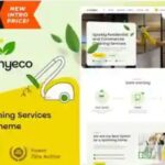 ClanyEco Theme Cleaning Services WP GPL Theme v12