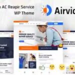 Airvice Theme AC Repair Services WP GPL Theme v2.0.1