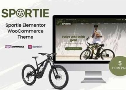 Sportie Theme Elementor WooCommerce WP GPL Theme v1.1.5