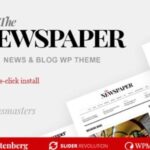 The Newspaper Theme News Magazine Editorial WP GPL Theme v1.2.6
