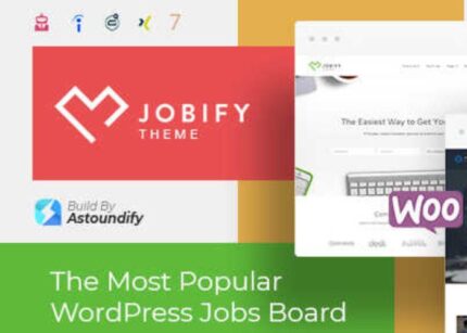 Jobify Theme Job Board Websites WP GPL Theme v4.3.0