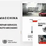 Macchina Theme Auto Repair WP GPL Theme v26