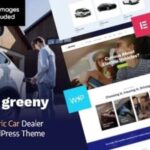 Greeny Theme GPL v2.6.0 - Electric Car Dealership WordPress Theme