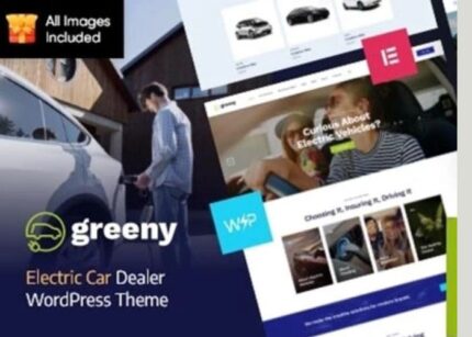 Greeny Theme GPL v2.6.0 - Electric Car Dealership WordPress Theme