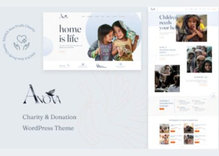 Anova Theme Charity & Donation WP GPL Theme -v1.1.1