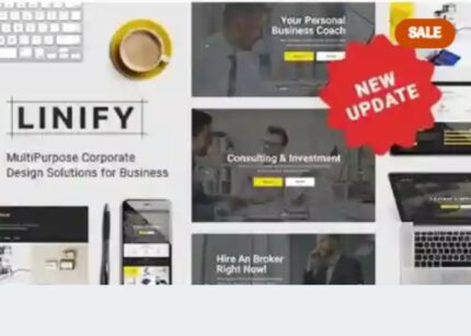 Linify Theme Multipurpose Corporate WP GPL Theme