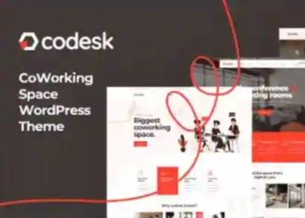 Codesk Theme Creative Office Space WP GPL Theme v-1.2.2