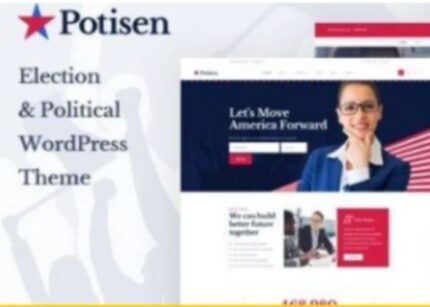 Potisen Theme Election & Political WP GPL Theme v-1.2.8