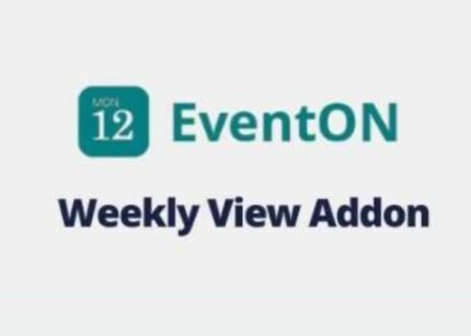 EventOn Weekly View Addon WP GPL v-2.1.8