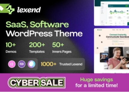 Lexend Theme Software, SaaS & Startup WP GPL Theme v2.0