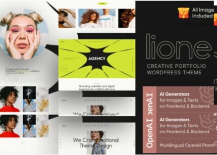 Lione Theme Personal Portfolio for Creatives WP GPL Theme v1.20.0