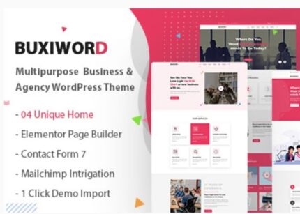 Buxiword Theme Digital Agency WP GPL Theme
