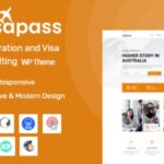 Visapass Theme Immigration Consulting WP GPL Theme v2.0.2