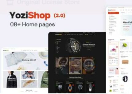 Yozi Theme Multipurpose Electronics WooCommerce WP GPL Theme v-2.0.68