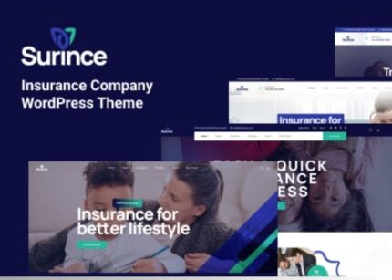Surince Theme Insurance Company WP GPL Theme