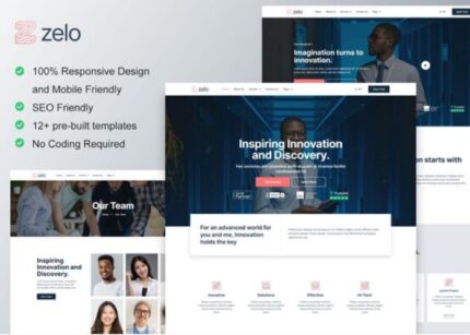 Zelo Startup Business & Technology Company Elementor Template Kit