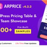 ARPrice Responsive Pricing Table WP GPL Plugin
