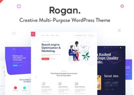 Rogan Theme Creative Multipurpose WP GPL Theme v1.8.4