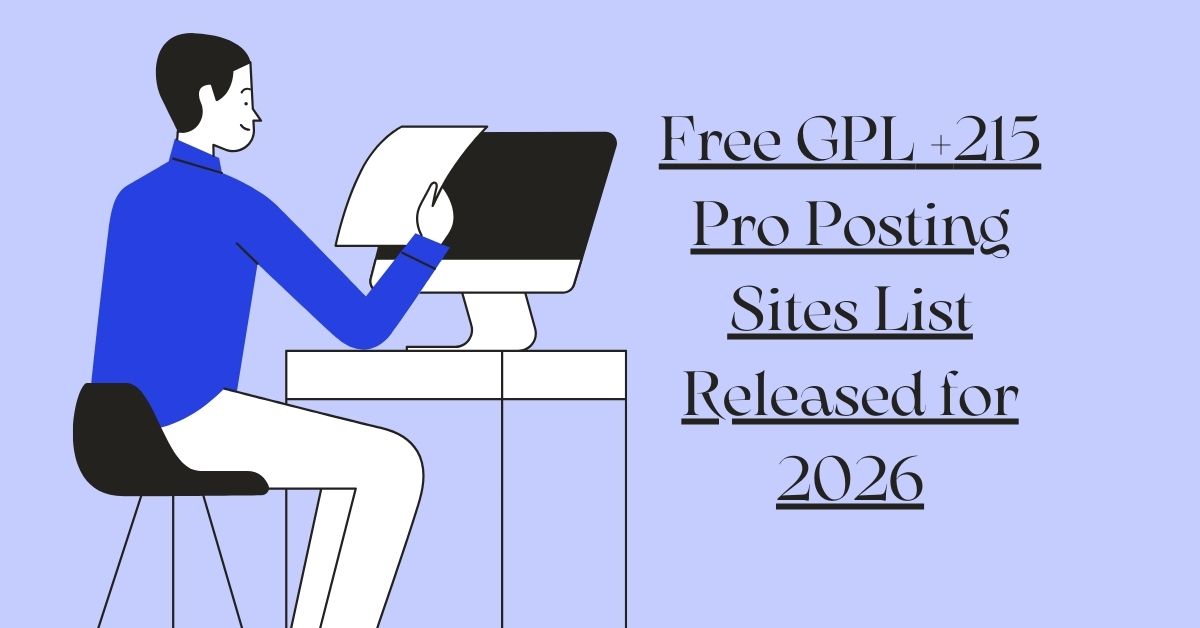 Free GPL Pro Posting Sites