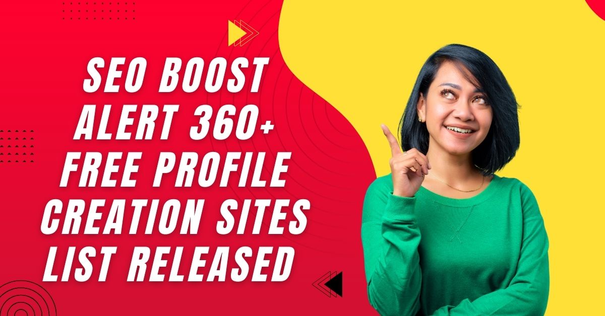 Free Profile Creation Sites
