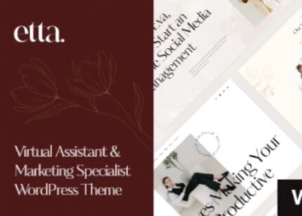 Etta Theme Virtual Assistant & Marketing Specialist WP GPL Theme v-1.19.0