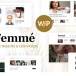 Femme Theme An Online Magazine & Fashion Blog WP GPL Theme v-1.3.11