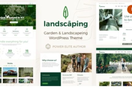 Verdantia Theme Landscaping and Garden WP GPL Theme v37