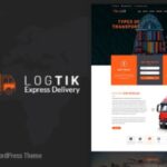 Logtik Theme Logistics, Cargo Transportation WP GPL Theme v-2.7