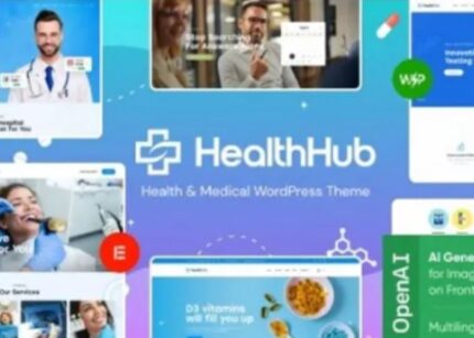 HealthHub Theme Health & Medical WP GPL Theme v1.8.0