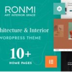 Ronmi Theme Architecture and Interior Design WP GPL Theme v-1.2.12