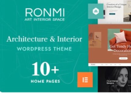 Ronmi Theme Architecture and Interior Design WP GPL Theme v-1.2.12