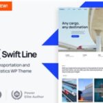 SwiftLine Theme Transportation Logistics WP GPL Theme v-15