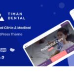 Timan Theme Dental Clinic WP GPL Theme v-1.2.0