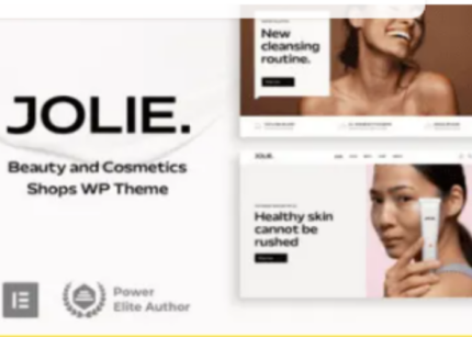 Jolie Theme Beauty Ecommerce WP GPL Theme v-39.0