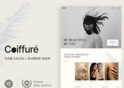 Coiffure Theme Hair Salon & Barber WP GPL Theme v-32.0