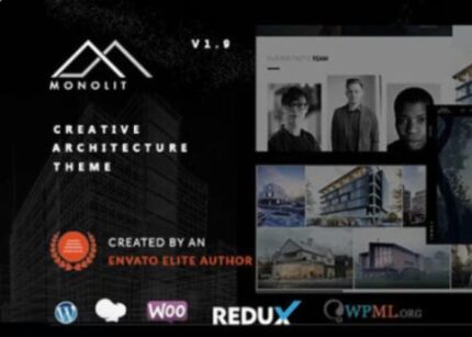 Monolit Theme Responsive Architecture WP GPL Theme v-2.3.1