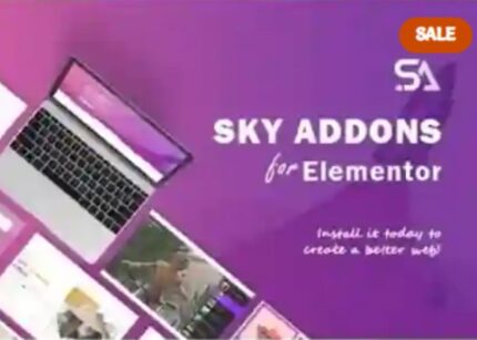 Sky Addons for Elementor Page Builder WP GPL Plugin v-4.0.4