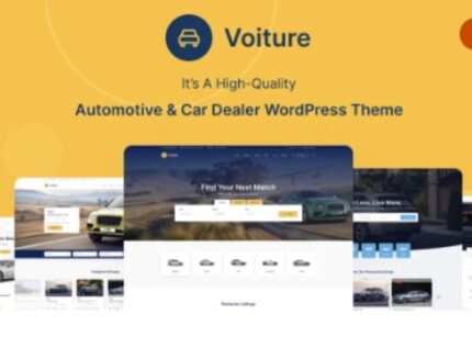 Voiture Theme Automotive & Car Dealer WP GPL Theme v-1.1.19