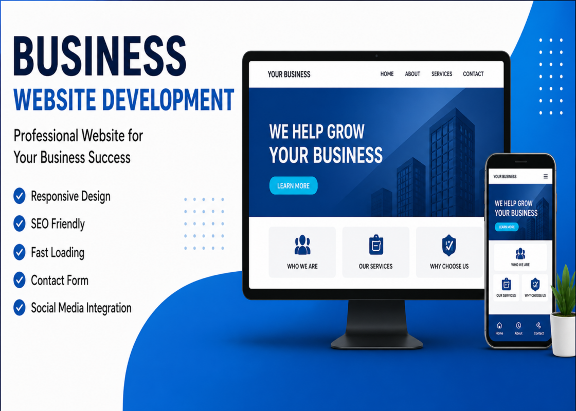 Professional Business Website Development Service – Fast, Responsive &Amp; Seo Friendly