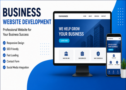Professional Business Website Development Service – Fast, Responsive & SEO Friendly