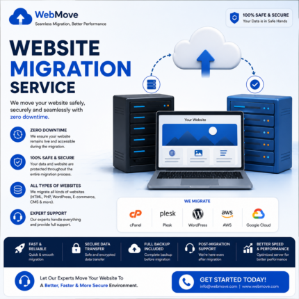 Website Migration Service | Safe & Fast Website Transfer