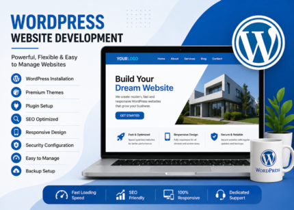 WordPress Website Development Service Custom Design