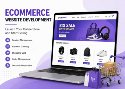 Complete eCommerce Website Development Online Store